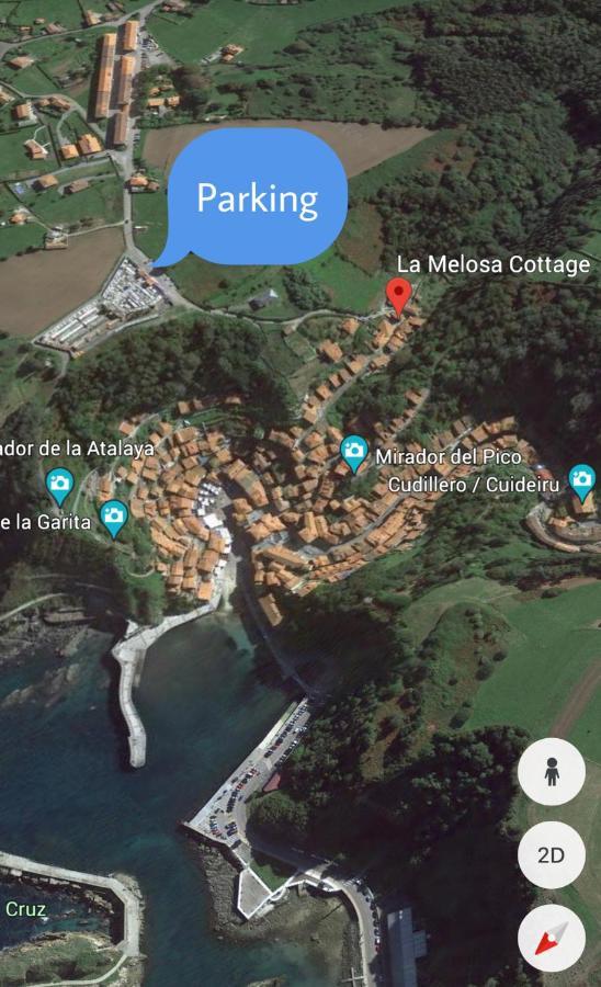 La Melosa Cottage Cudillero Zewnętrze zdjęcie